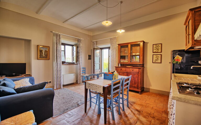 Alloggio Stalla Apartment: Cucina, Sala da pranzo, Soggiorno