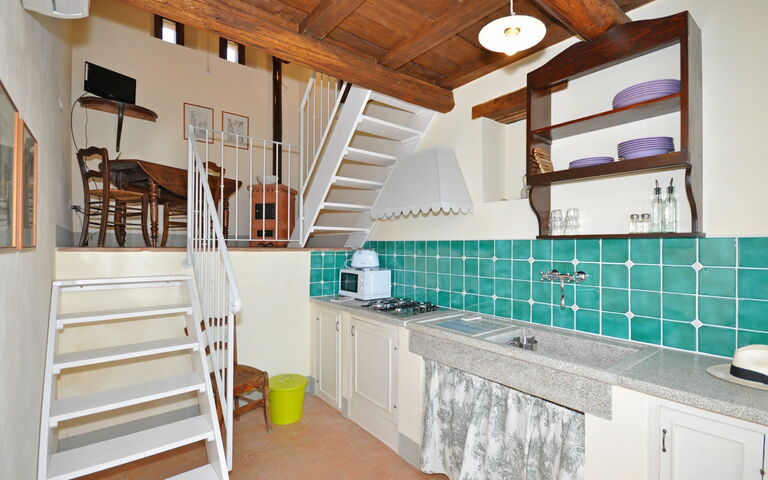 Alloggio Forno House: Cucina, Sala da pranzo, Soggiorno