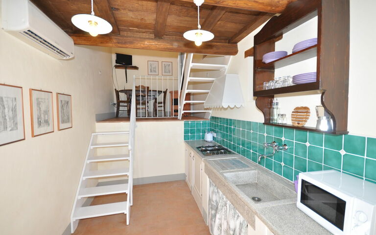 Alloggio Forno House: Cucina, Sala da pranzo, Soggiorno