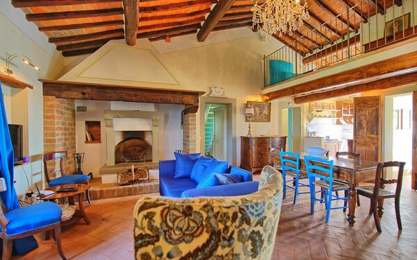 Alloggio Belvedere Apartment: Sala da pranzo, Soggiorno