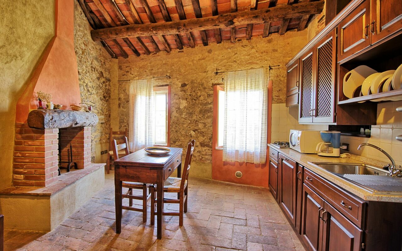 Alloggio Torre: Cucina, Sala da pranzo