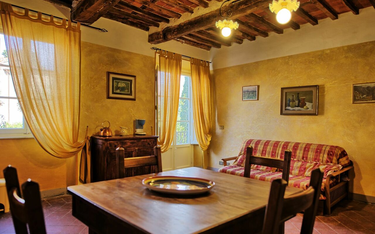 Alloggio Menestrello: Cucina, Sala da pranzo, Soggiorno