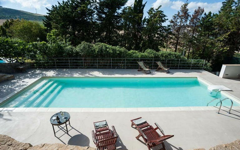 Baglio Maranzano - Titi: Giardino, Piscina