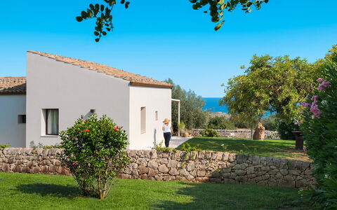 Alloggio Isla Verde - Carrubi: all'aperto, Balcone / Terrazza / Patio, Esterni, Giardino, Vista Panoramica