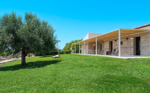 Alloggio Isla Verde - Carrubi: all'aperto, Balcone / Terrazza / Patio, Esterni, Giardino