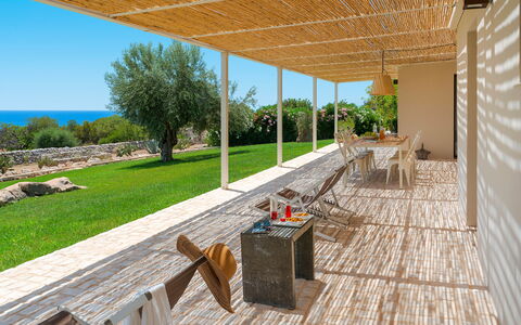 Alloggio Isla Verde - Carrubi: all'aperto, Balcone / Terrazza / Patio, Esterni, Giardino