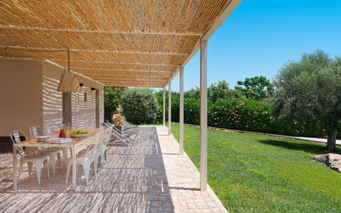 Alloggio Isla Verde - Carrubi: all'aperto, Balcone / Terrazza / Patio, Esterni, Giardino