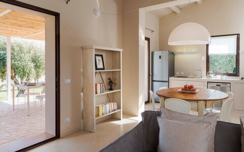 Alloggio Isla Verde - Gelsi: Cucina, Sala da pranzo, Soggiorno