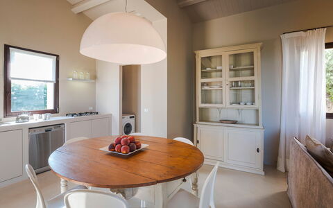 Alloggio Isla Verde - Gelsi: Cucina, Sala da pranzo, Soggiorno