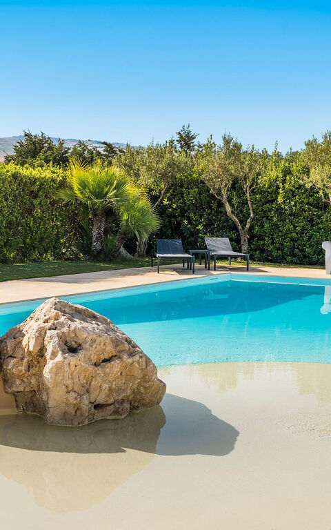 Villa Ager Costa: all'aperto, Esterni, Piscina