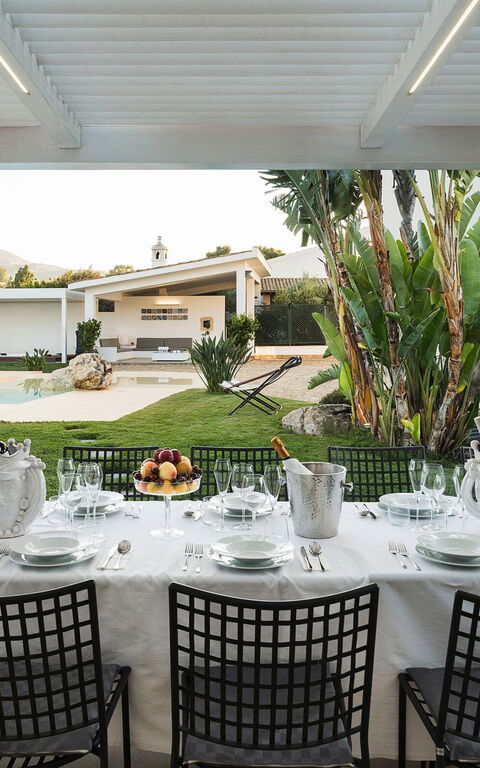 Villa Ager Costa: all'aperto, Balcone / Terrazza / Patio, Esterni