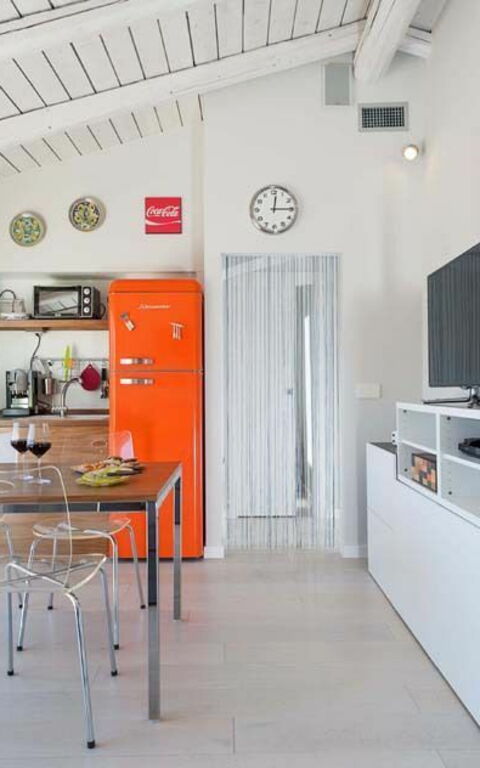 Taormina Suite: Cucina, Sala da pranzo, Soggiorno