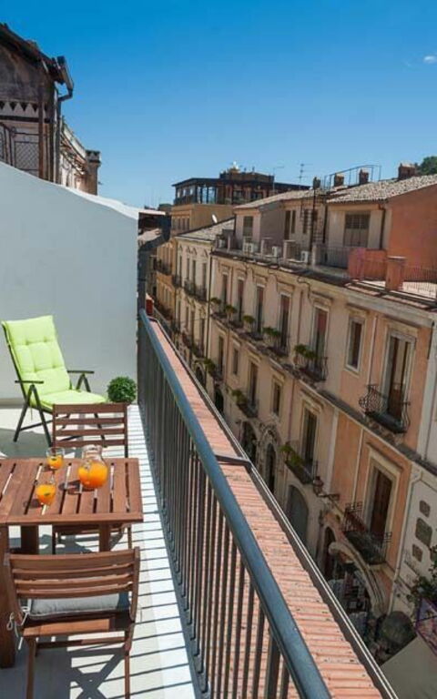 Taormina Suite: all'aperto