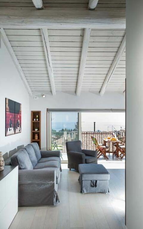 Taormina Suite: Cucina, Sala da pranzo, Soggiorno