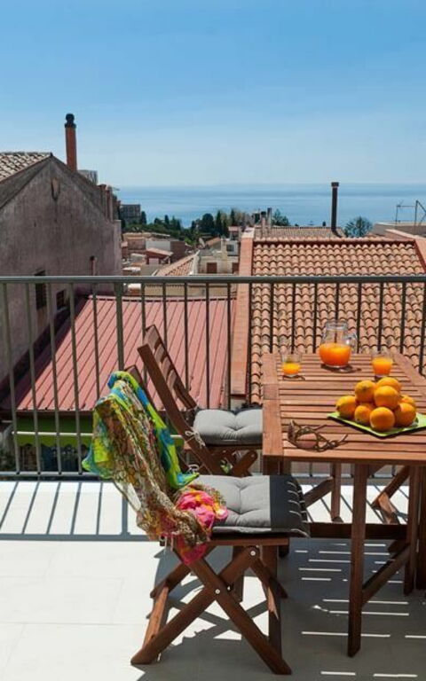 Taormina Suite: all'aperto