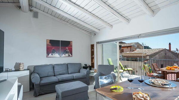 Taormina Suite: Balcone / Terrazza / Patio, Soggiorno, Vista Panoramica