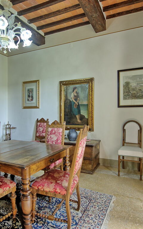 Villa Capolona: Sala da pranzo