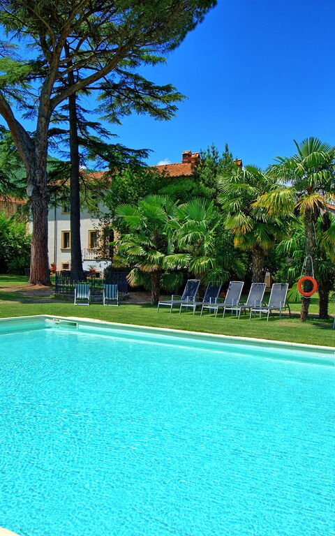 Villa Capolona: all'aperto, Piscina