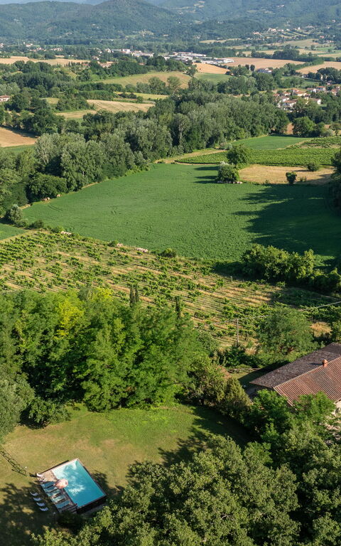 Casale Giotto: Vista Panoramica