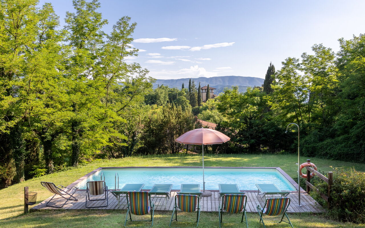 Casale Giotto: all'aperto, Esterni, Giardino, Piscina