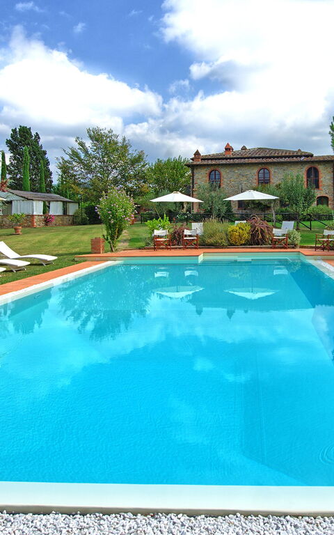 Villa Marika: Estate, Piscina