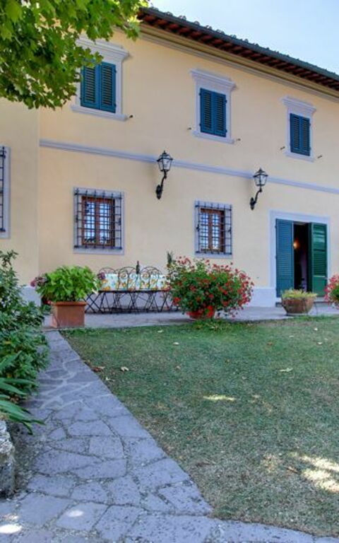 Villa Stolli: Esterni, Giardino