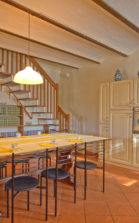 Villa Lorena: Cucina, Sala da pranzo