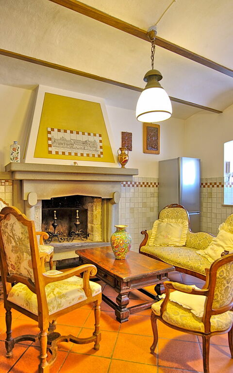 Villa Lorena: Cucina, Sala da pranzo, Soggiorno