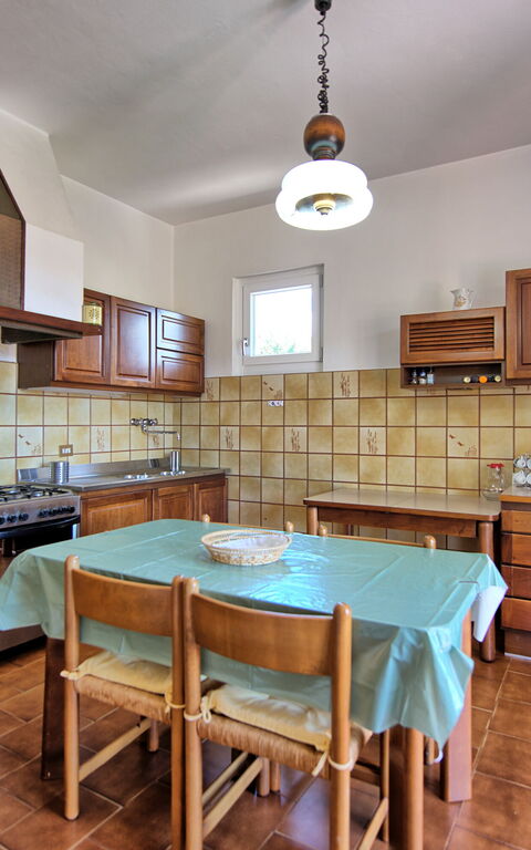 Villa Pratovecchio: Cucina, Sala da pranzo