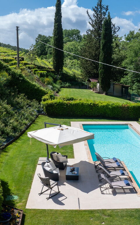 Villa Sabrina: Giardino, Piscina