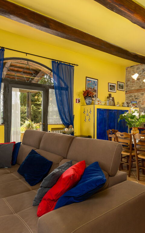 Villa Sabrina: Cucina, Sala da pranzo, Soggiorno