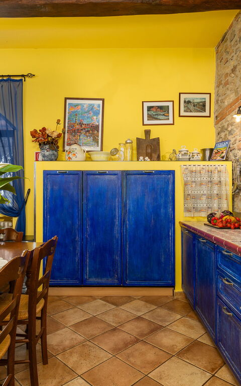 Villa Sabrina: Cucina, Sala da pranzo