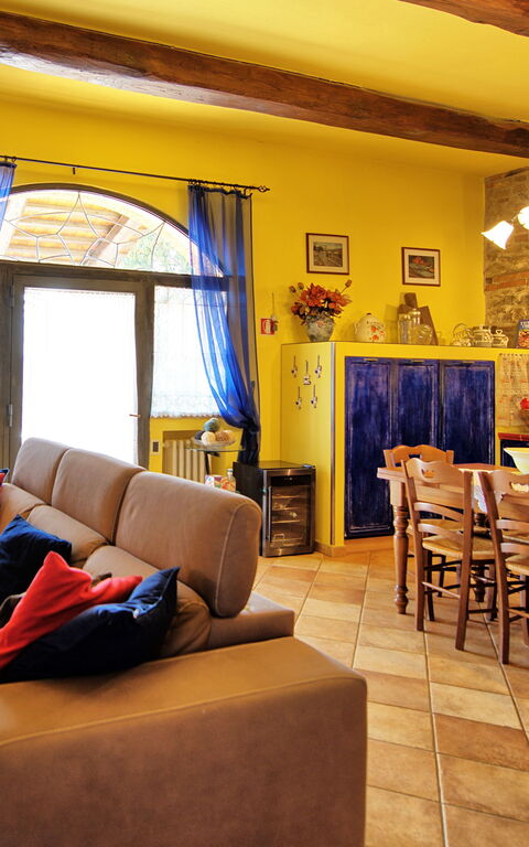 Villa Sabrina: Cucina, Sala da pranzo, Soggiorno