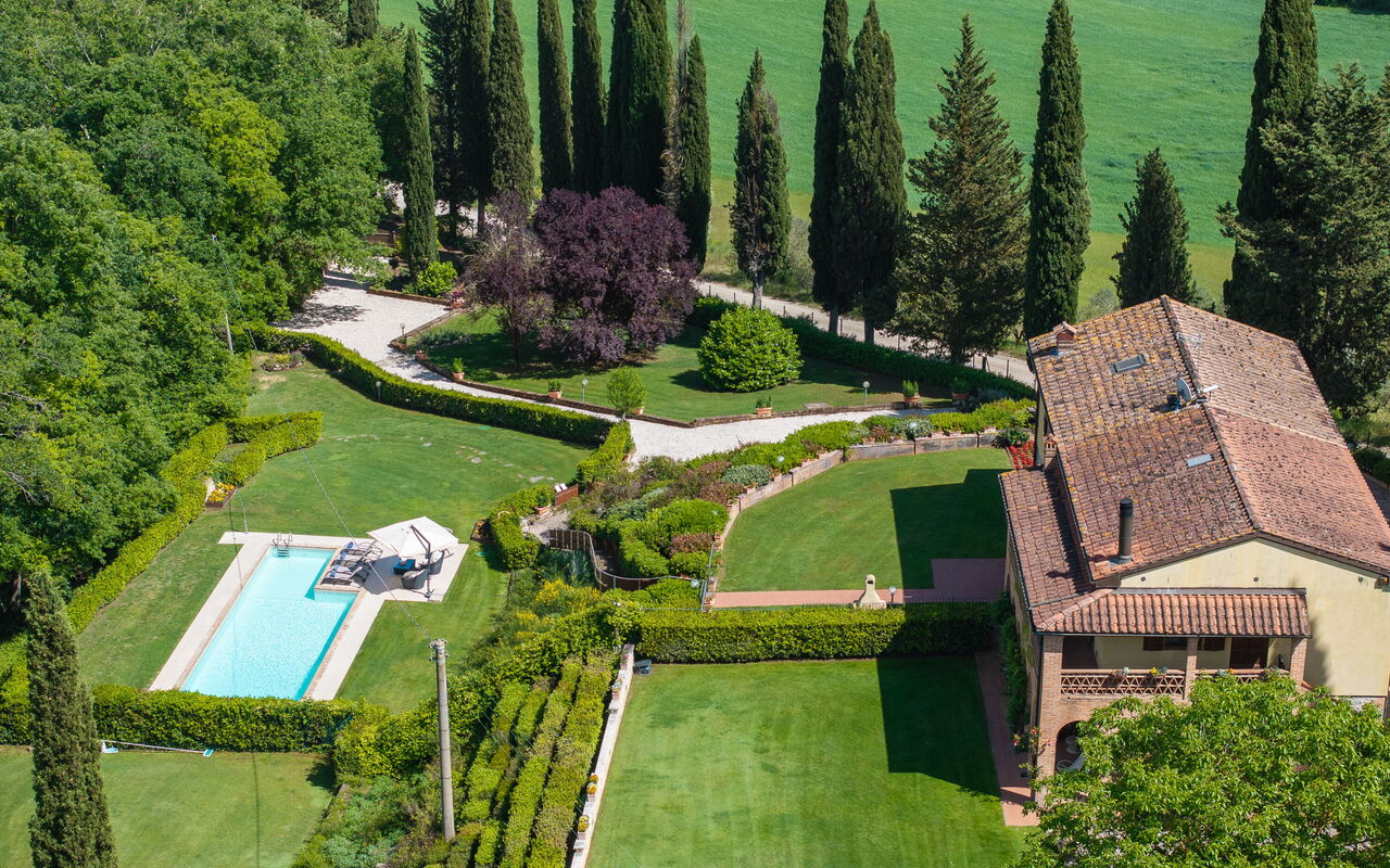 Villa Sabrina: Piscina, Vista Panoramica