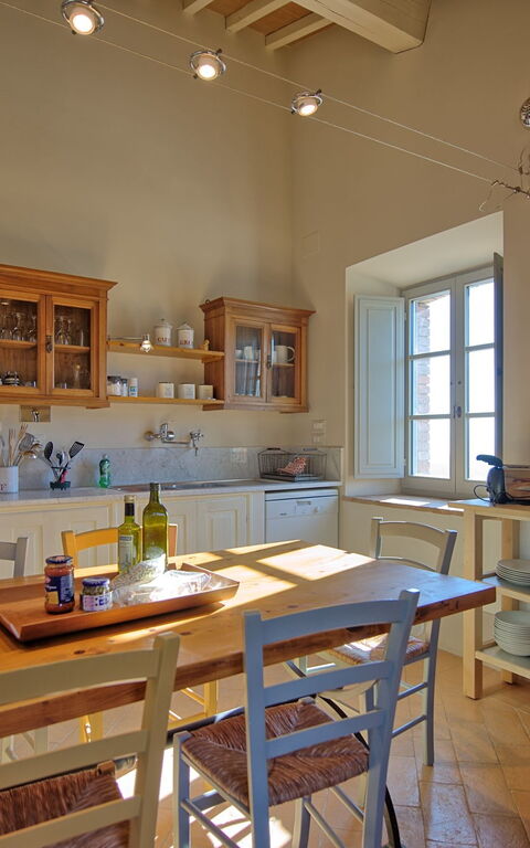 Casa Olivia: Cucina, Sala da pranzo