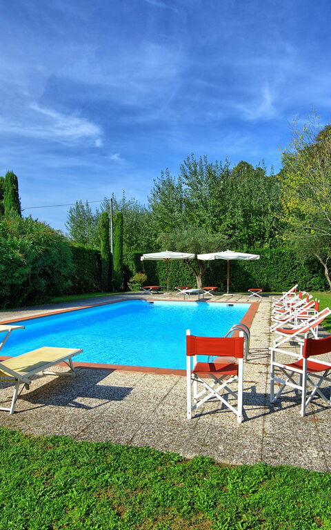 Villa Fiamma: Giardino, Piscina