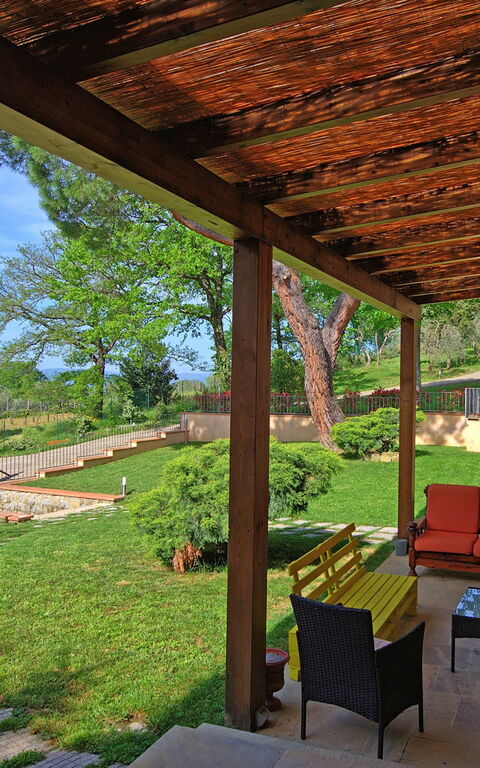 Villa Morandi: Balcone / Terrazza / Patio, Giardino