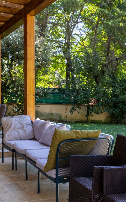 Villa Morandi: all'aperto, Balcone / Terrazza / Patio
