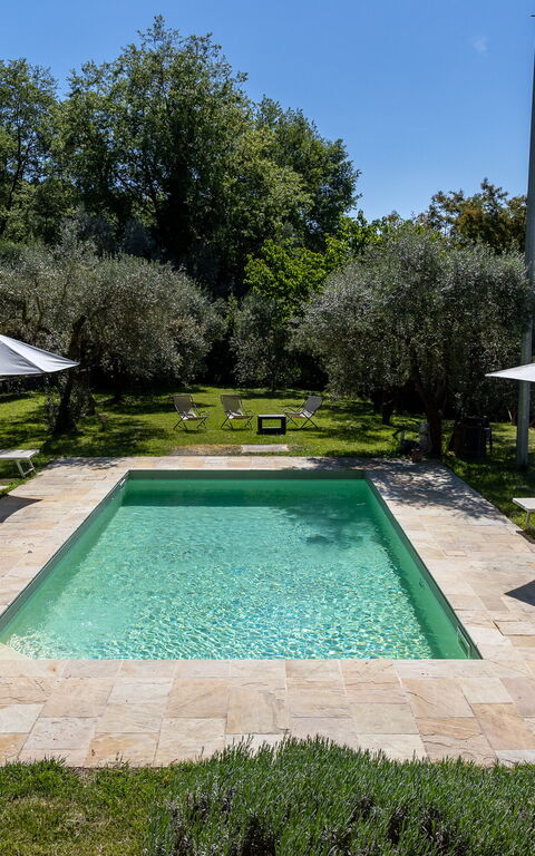 Villa Morandi: all'aperto, Giardino, Piscina