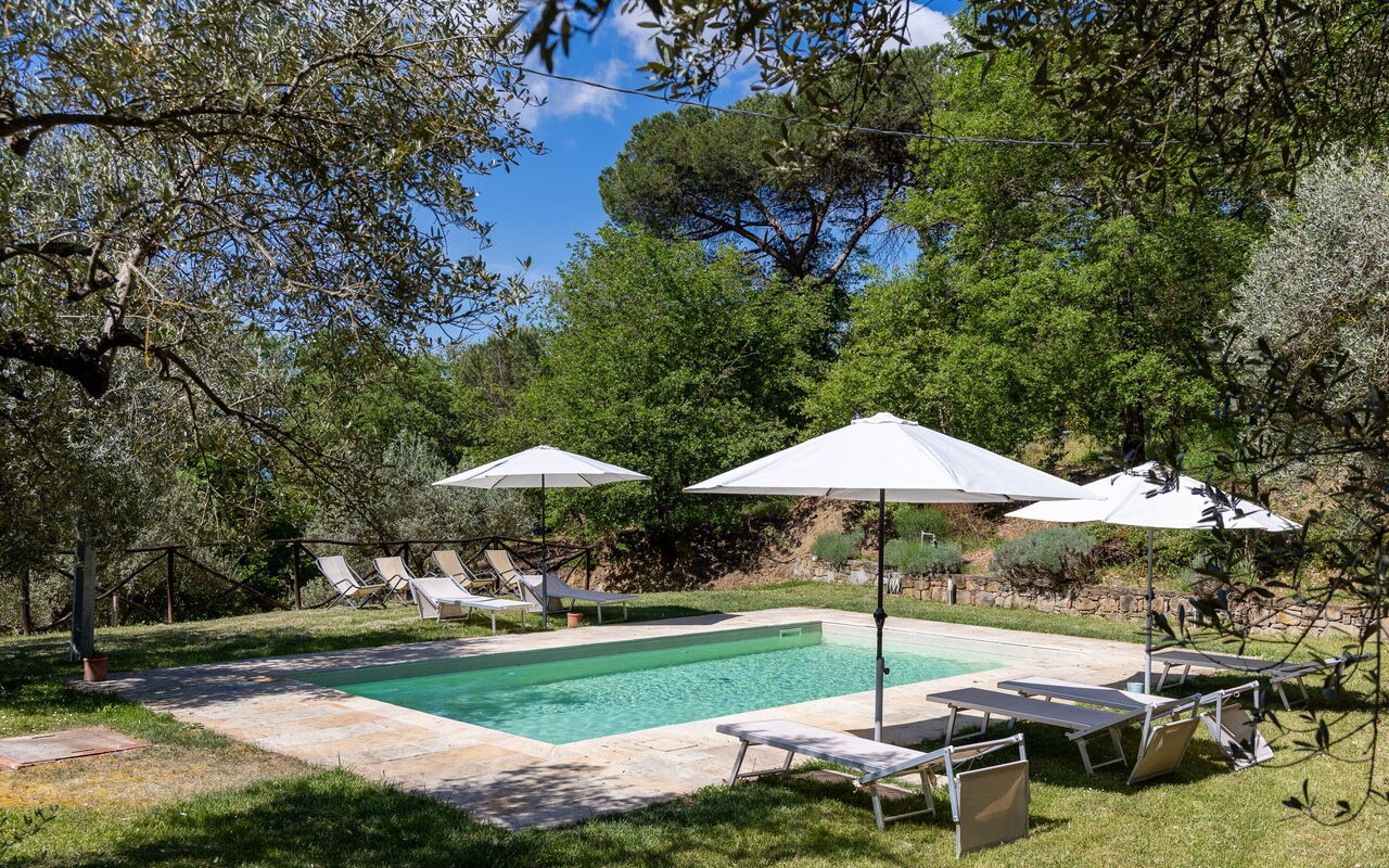 Villa Morandi: all'aperto, Giardino, Piscina