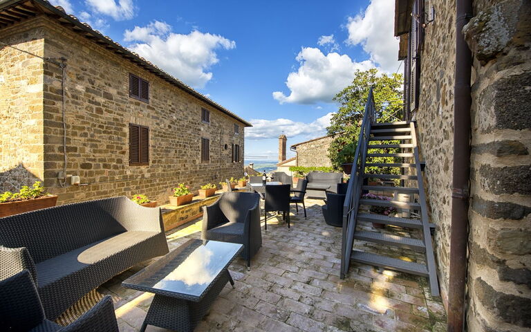 Villa Piazza Della Fortezza: Balcone / Terrazza / Patio