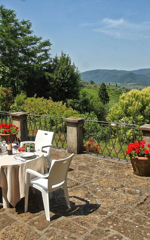 Villa Lucolena: all'aperto