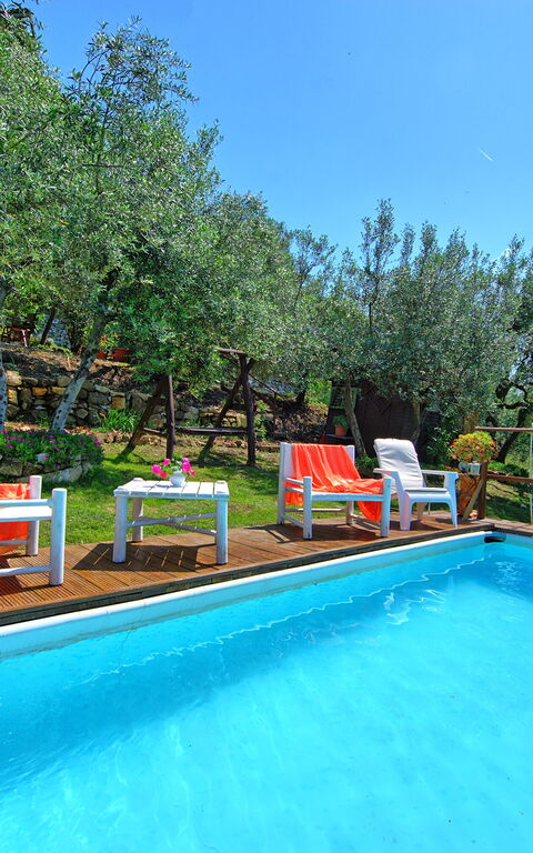 La Ruota: all'aperto, Estate, Piscina