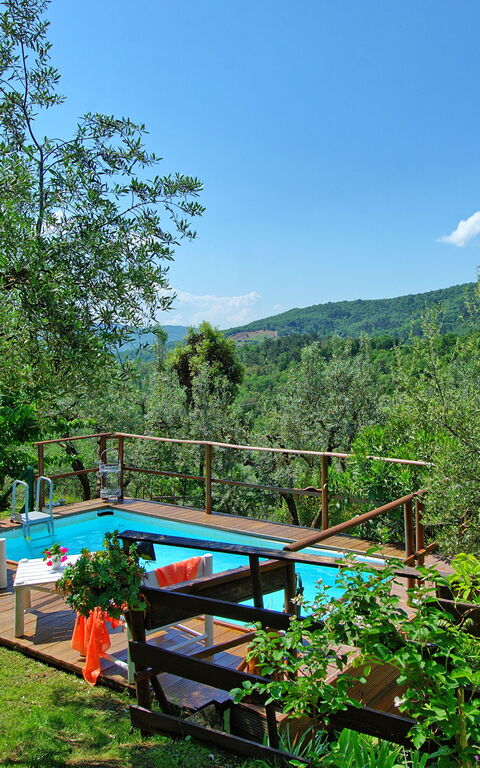 La Ruota: all'aperto, Estate, Giardino, Piscina, Vista Panoramica