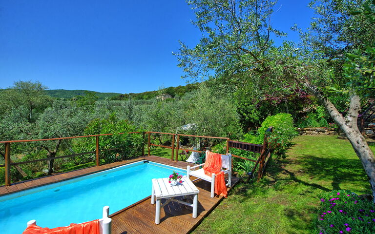 La Ruota: all'aperto, Estate, Piscina, Vista Panoramica