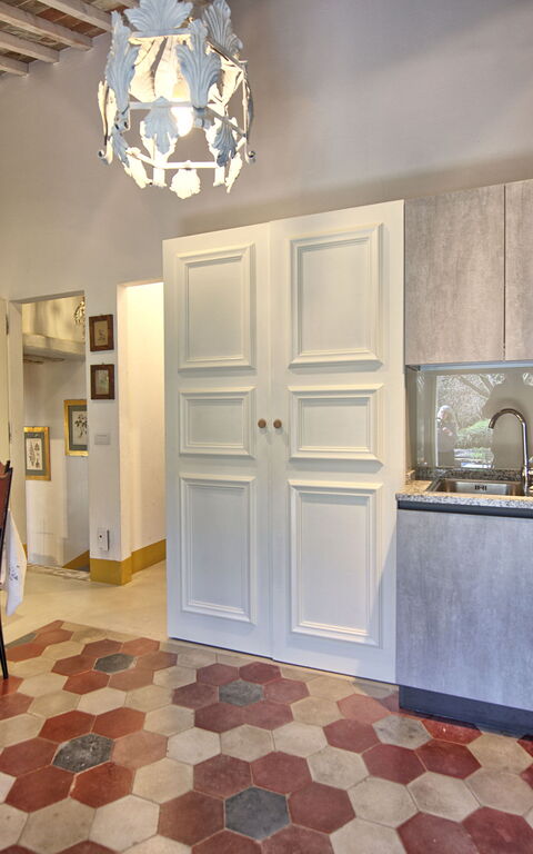 Villa Tenuta Lonciano: Cucina, Sala da pranzo