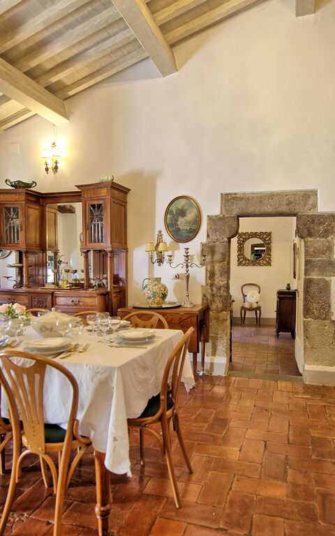 Villa Tenuta Lonciano: Sala da pranzo, Soggiorno
