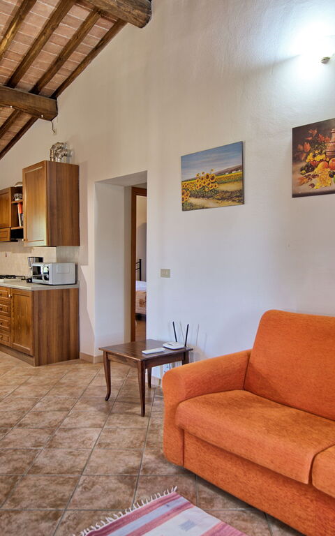 Villa Picchio: Cucina, Sala da pranzo, Soggiorno