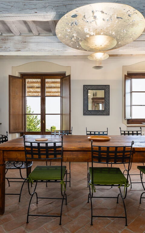 Villa San Michele: Sala da pranzo