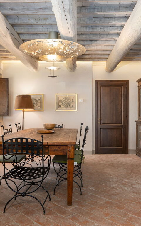 Villa San Michele: Sala da pranzo